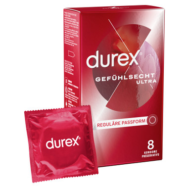 Durex Gefhlsecht Ultra - 8 Stk - AMORELIE
