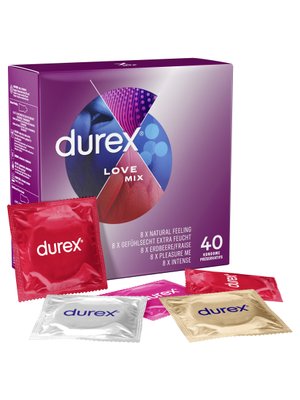 Durex Love Mix - 40 Condooms