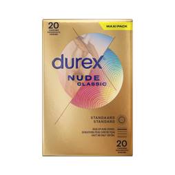 Durex Condoms Nude - 20pcs Durex Condoms Nude - 20pcs