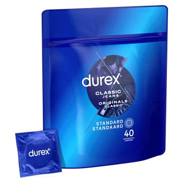 Durex - Kondome Classic Natural - 40 Stück Durex - Kondome Classic Natural - 40 Stück
