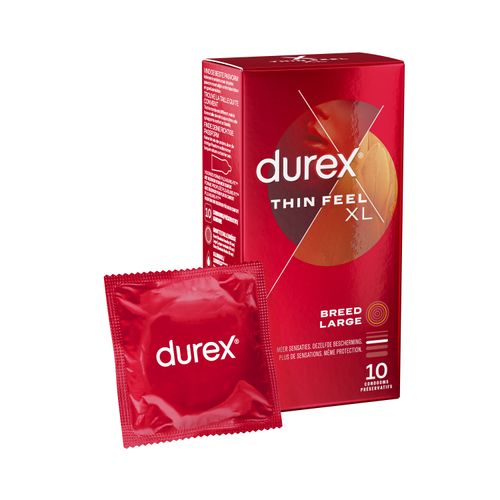 Durex - Condoms Thin Feel XL - 10 stuks