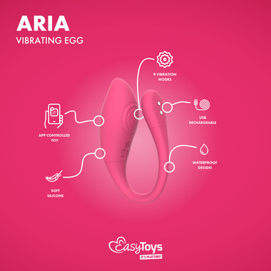 EasyConnect - Vibrating Egg Aria app-controlled - EasyToys