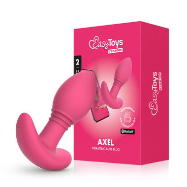 EasyConnect - Plug anal vibrant Axel contrôlé par application