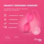EasyConnect - Vibrerende Kegel Balletjes Stella app gestuurd