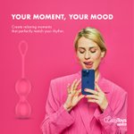 EasyConnect - Vibrerende Kegel Balletjes Stella app gestuurd