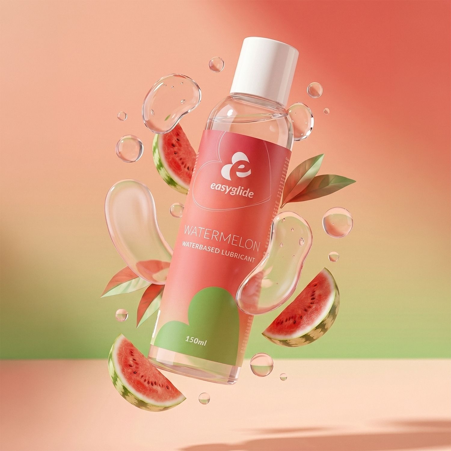 EasyGlide - Waterbased Lubricant Watermelon - 150 ml foto 2
