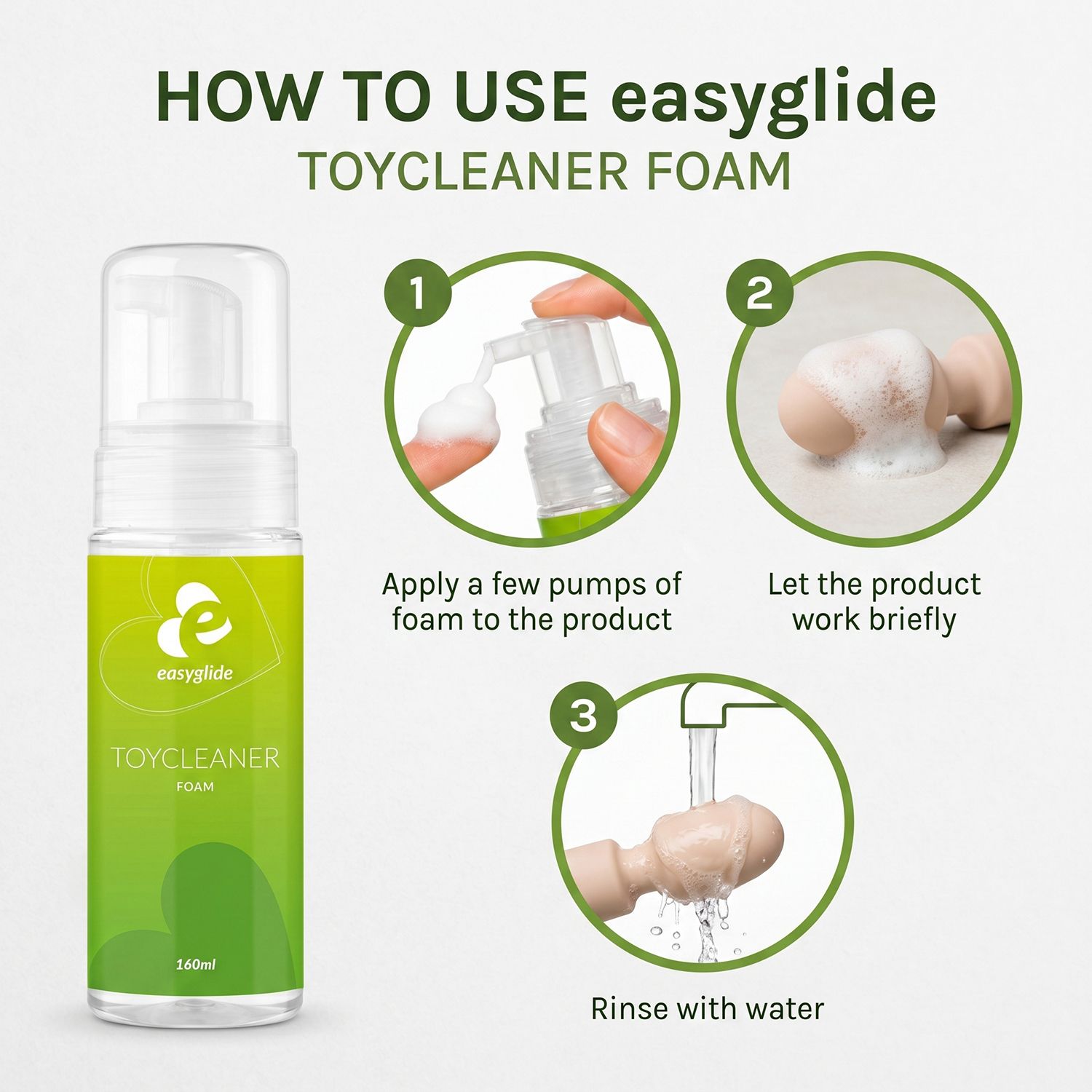 EasyGlide - Foam Toy Cleaner - 160 ml - Afbeelding 4