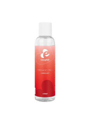 EasyGlide - 2 in 1 Massage En Glijmiddel Op Waterbasis - 150 ml
