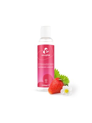 EasyGlide Aardbeien Glijmiddel op Waterbasis - 150 ml