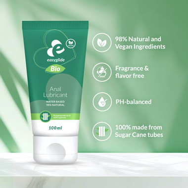 natürliches gleitmittel anal EasyGlide - Bio & Natural Wasserbasiertes Gleitmittel Anal - 100 ml