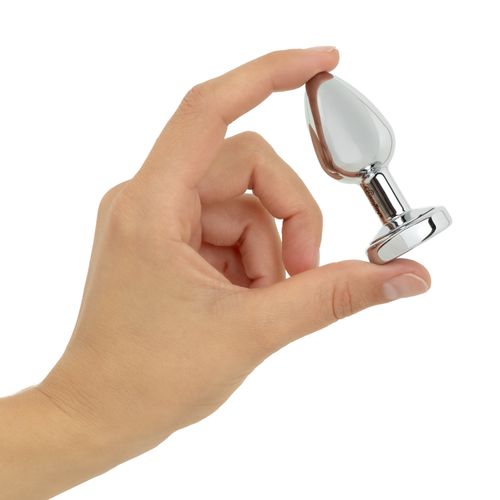 easytoys_anal_collection_-_butt_plug_led_small_-_silver