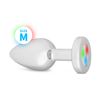 Easytoys Anal Collection - Butt Plug LED Medium - Silver