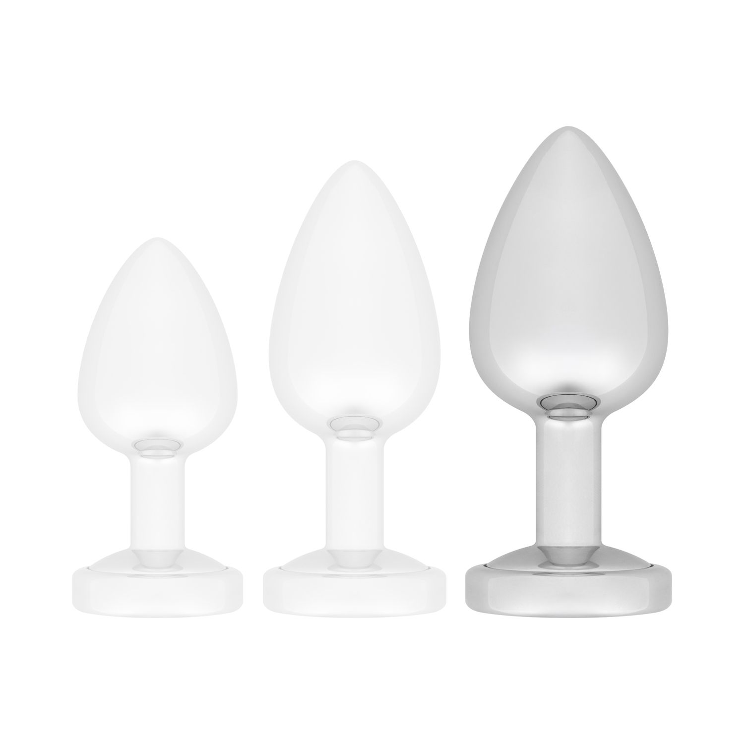 Easytoys Anal Collection - Buttplug LED Large - Zilver foto 9