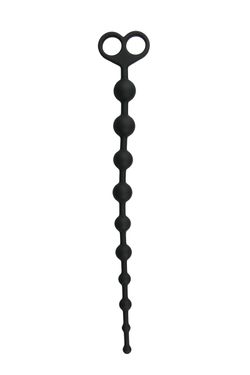 Catena di Palline Anali, color nero, lunga
