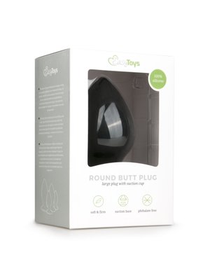 Easytoys Anal - Buttplug - Zwart Large