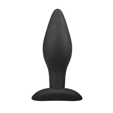 Plug anal noir en silicone - Medium - EasyToys Plug anal noir en silicone - Medium - EasyToys