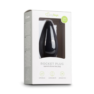 swiss navy anal lubricant Plug Anal fin Noir XL Sextoys Plug anal Oh! Darling main image 0