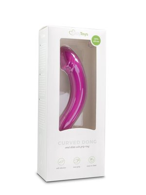Siliconen prostaat dildo - roze