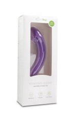 Siliconen prostaat dildo - paars