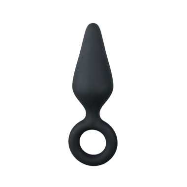 Plug Anal All Black 20,5 Cm - Silicone/vinyle Transparent - Neuf + Cadeau Surprise