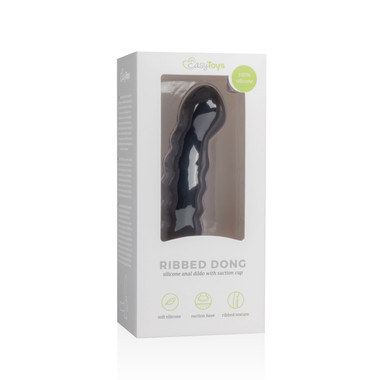 Saugnapf-Dildo aus Silikon - Schwarz - Beate Uhse