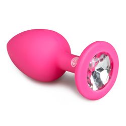 Plug anal de silicona rosa - EasyToys Anal Collection
