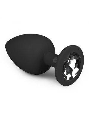 Diamond Plug Groot - Zwart