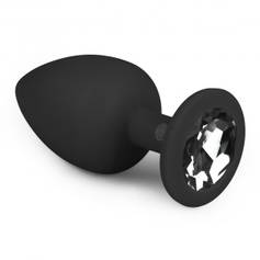 Diamond Plug Large - Black Diamond Plug Large - Black