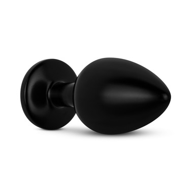 Anal Collection - Butt Plug L - Black/Silver - EasyToys