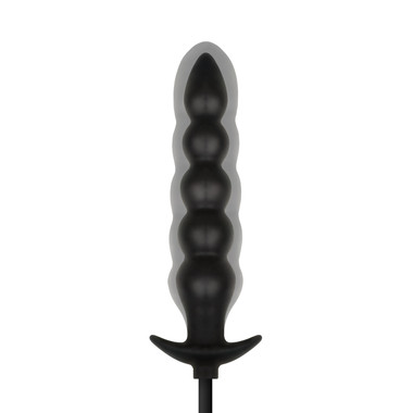 Anal Collection - Inflatable Anal Plug with Pump 20 cm - Black - EasyToys