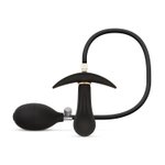 Anal Collection - Opblaasbare Buttplug met Pomp 8 cm - Zwart