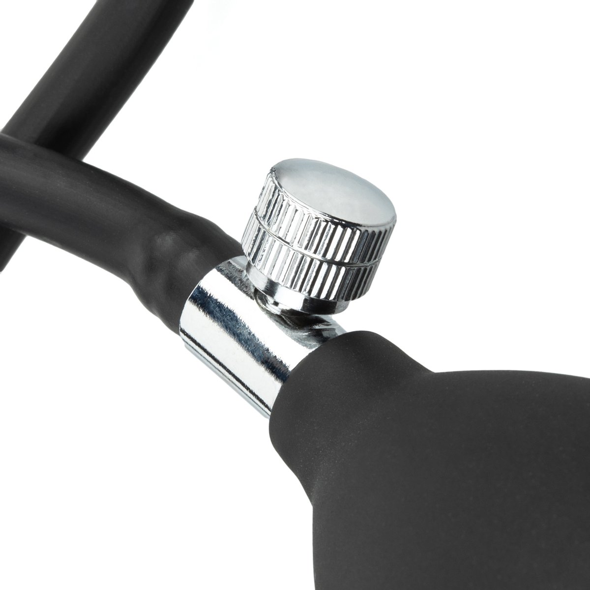 Anal Collection - Opblaasbare Buttplug met Pomp 8 cm - Zwart