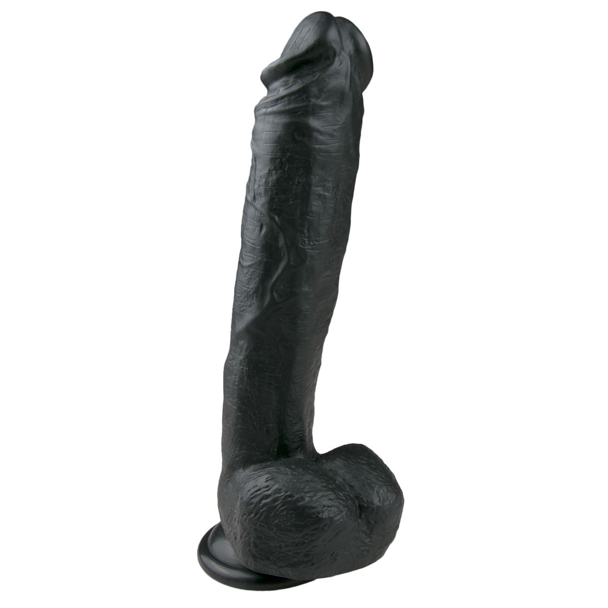 Dildo realista negro - 26,5 cm imagen