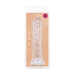 Jelly Dildo zonder ballen - 18 cm