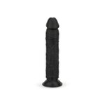 Dildo zonder ballen 22,5 cm - Zwart