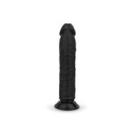 Dildo zonder ballen 22,5 cm - Zwart