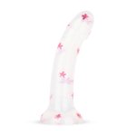 Dildo Collection Flower Power Dildo – Roze Glitterdesign 15 cm