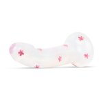 Dildo Collection Flower Power Dildo – Roze Glitterdesign 15 cm