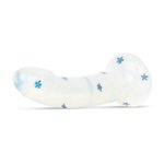 Dildo Collection Blossom Bliss Dildo – Blauw Glitterdesign 19 cm