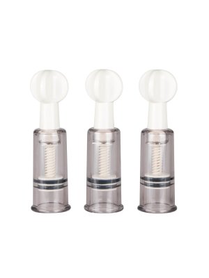 Easytoys Fetish - Tepel En Clitoris Zuigers 3 Stuks