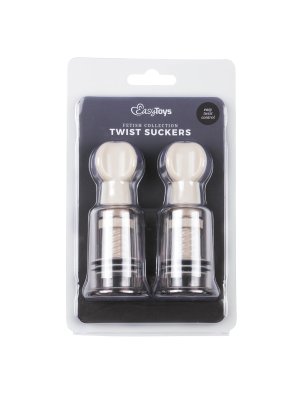 Easytoys Fetish - Tepelzuigers 2 Stuks - Klein