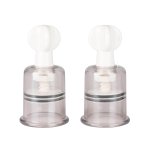 Easytoys Fetish - Tepelzuigers 2 Stuks - Medium