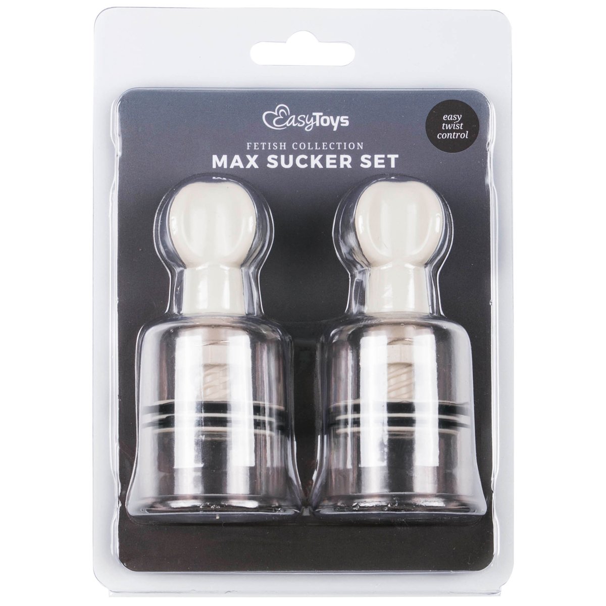 Easytoys Fetish - Tepelzuigers 2 Stuks - Medium