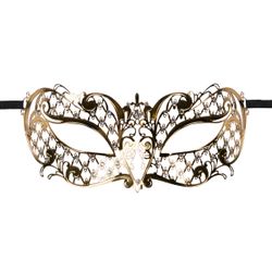 Metal Mask Lace - Gold