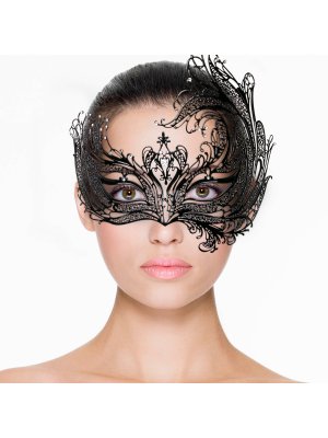 Easytoys Fetish - Open Venetiaans Masker - Zwart