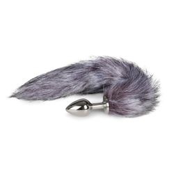 Fox Tail Plug No. 6 - Silver