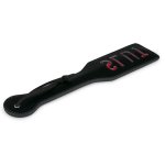 Easytoys Fetish - Zwarte leren paddle - Slut