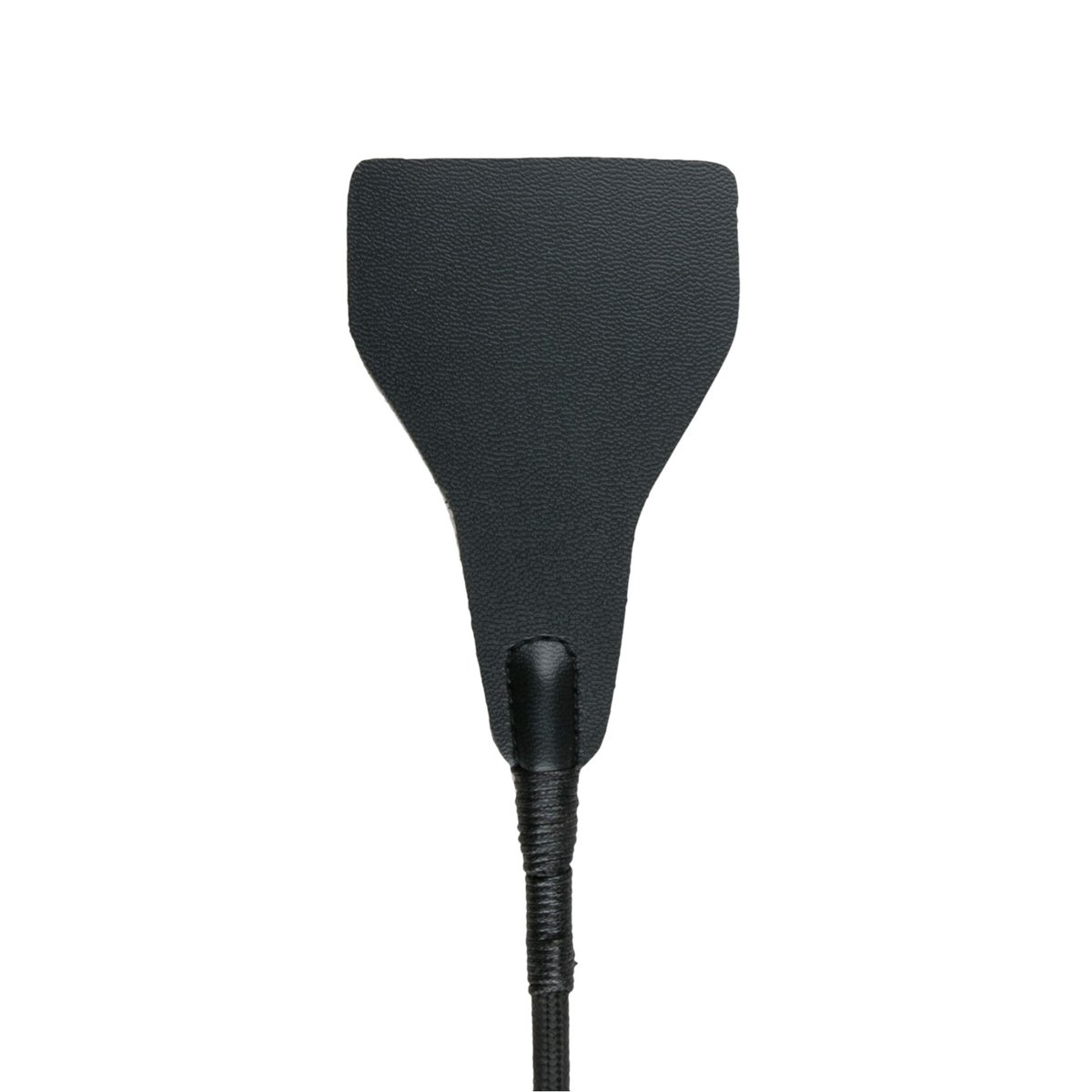 EasyToys - Fetish Lange Leren Zweep - Zwart