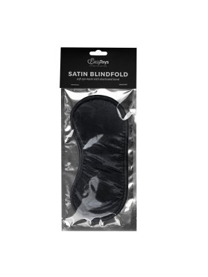 Easytoys Fetish - satijnen oogmasker - Zwart