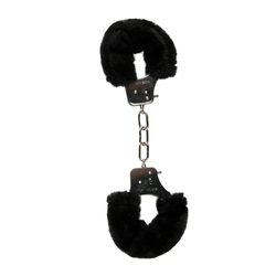 Furry Handcuffs - Black Furry Handcuffs - Black